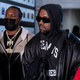 Ye arrives to the arena for the fight between Jamel Herring and Shakur Stevenson at State Farm Arena on October 23, 2021 in Atlanta, Georgia. (Photo by Brandon Magnus/Getty Images)
